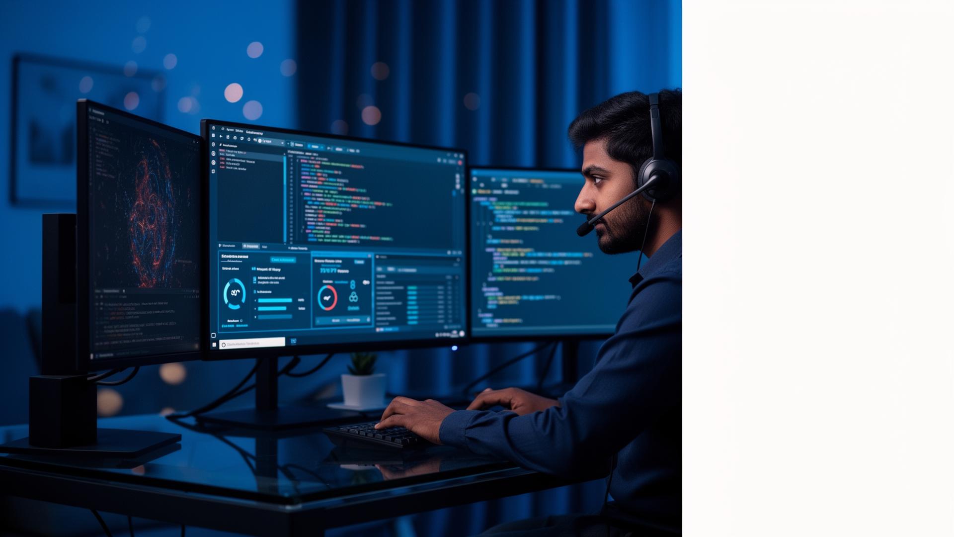 Vishwa Enterprise technician providing remote computer support